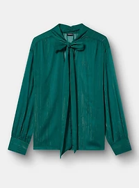 Chiffon Tie Front Blouse