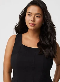 Zip-Up Corset Top