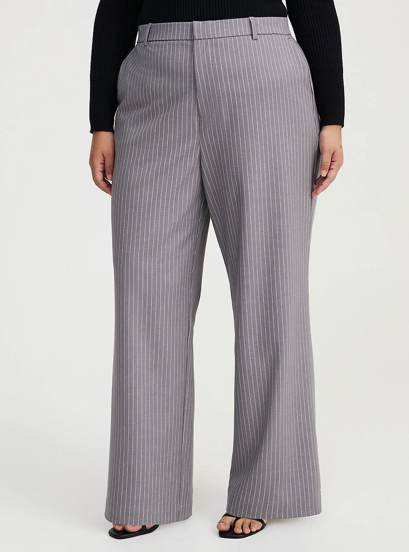 High-Rise Wide Leg Trouser