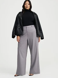 High-Rise Wide Leg Trouser