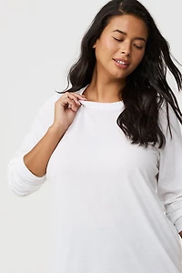 Everyday Signature Jersey Long Sleeve Crew Tee