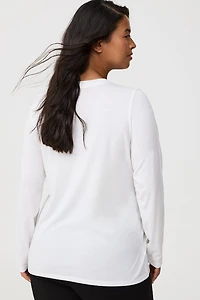 Everyday Signature Jersey Long Sleeve Crew Tee