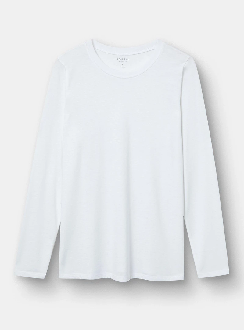 Everyday Signature Jersey Long Sleeve Crew Tee