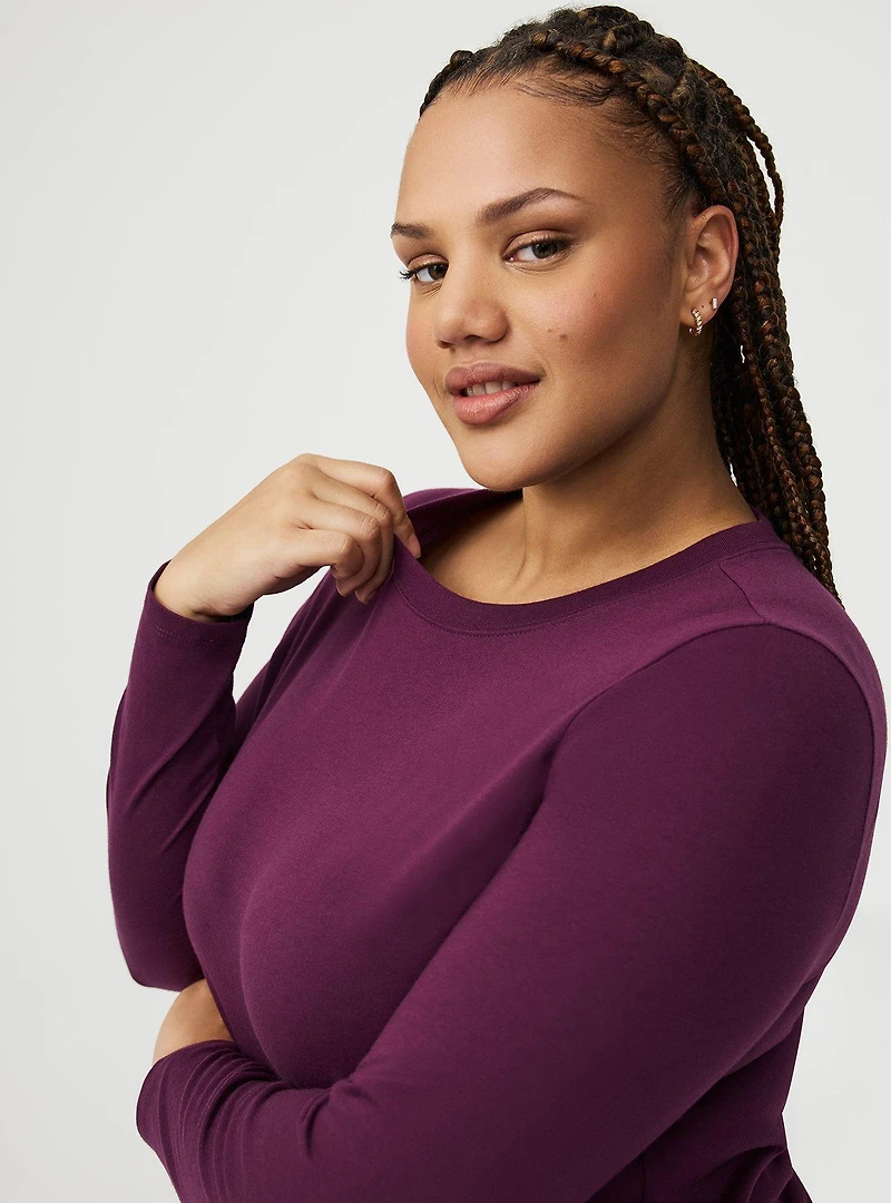 Everyday Crew Long Sleeve Tee