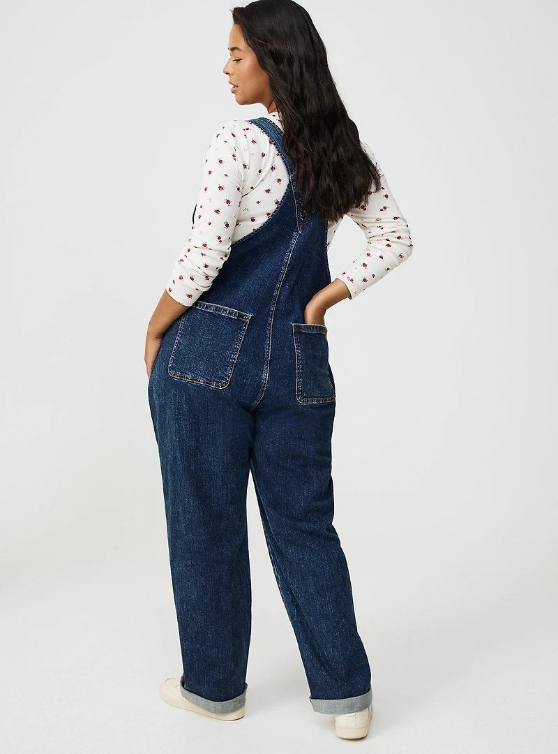 Straight Leg Overalls