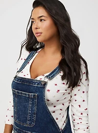Straight Leg Overalls