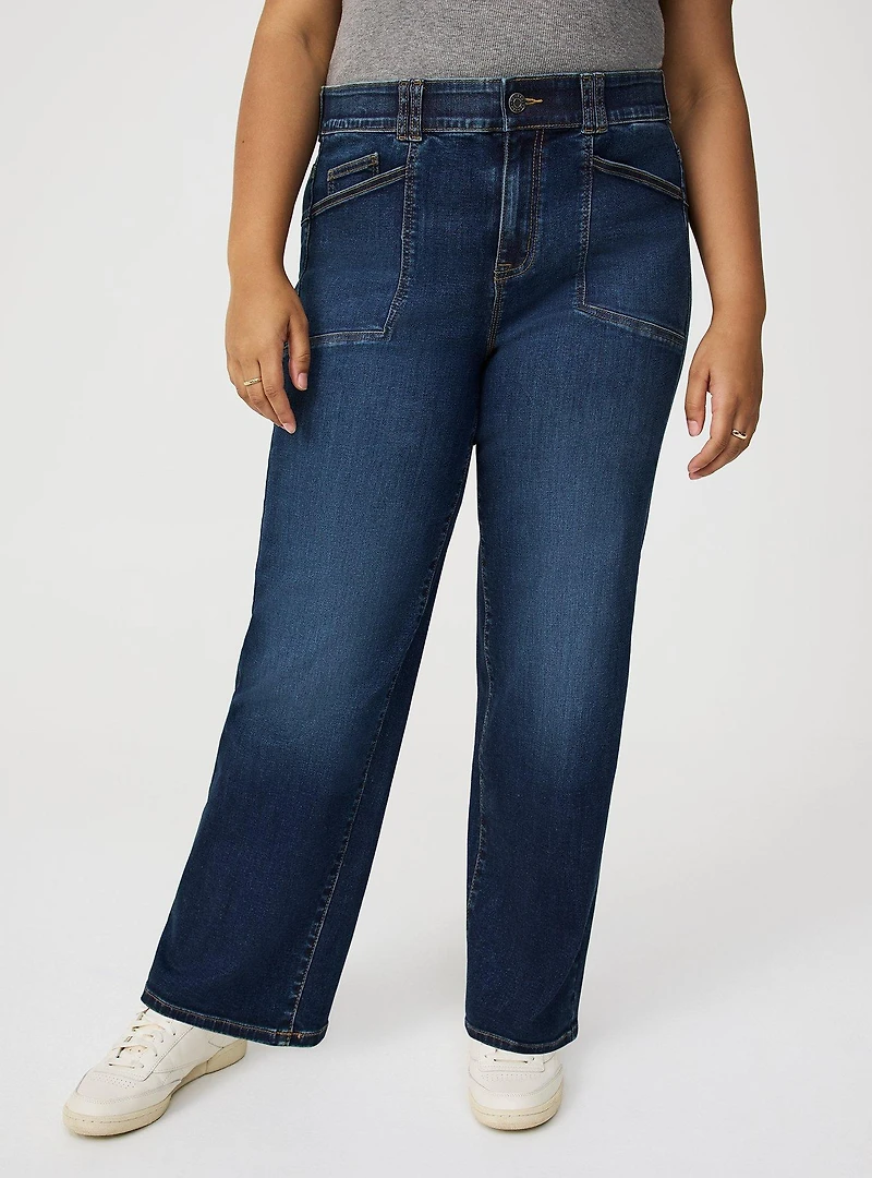 Bombshell Wide Leg High-Rise Jean