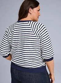 Belle Isle Raglan Crew Sweatshirt