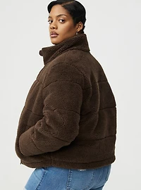 Sherpa Puffer Jacket