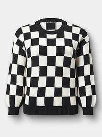 Drop Shoulder Pullover Sweater