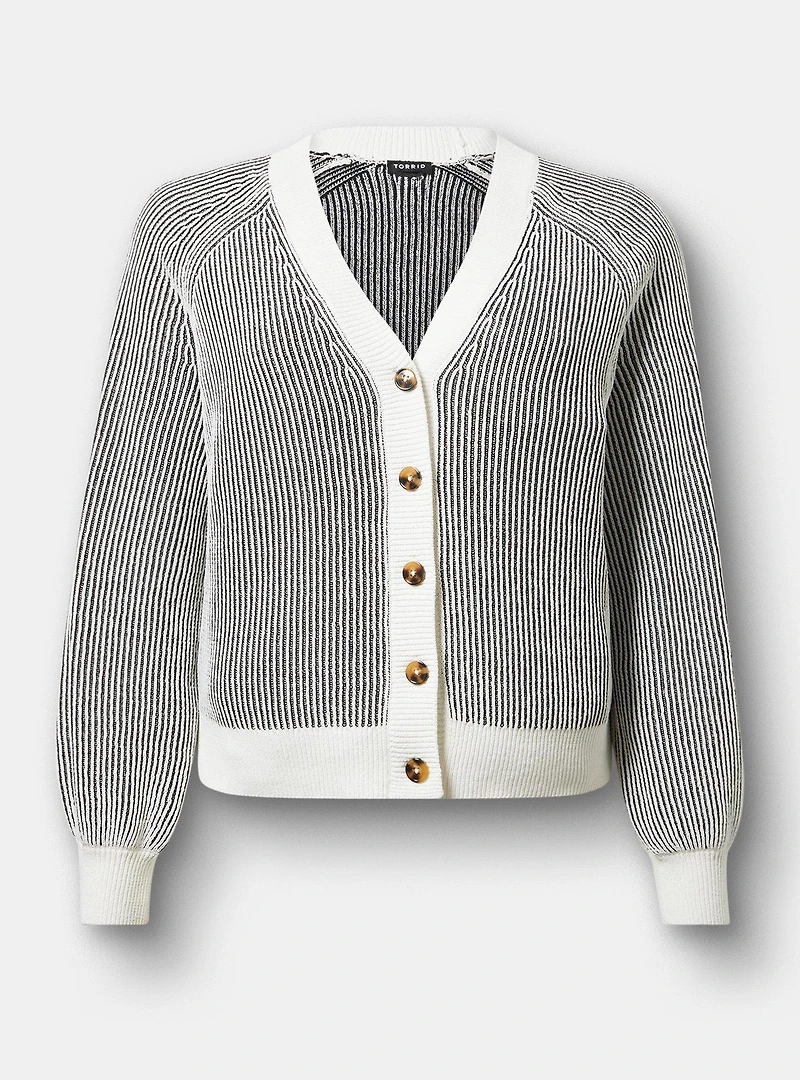 Cardigan V-Neck Chenille Sweater