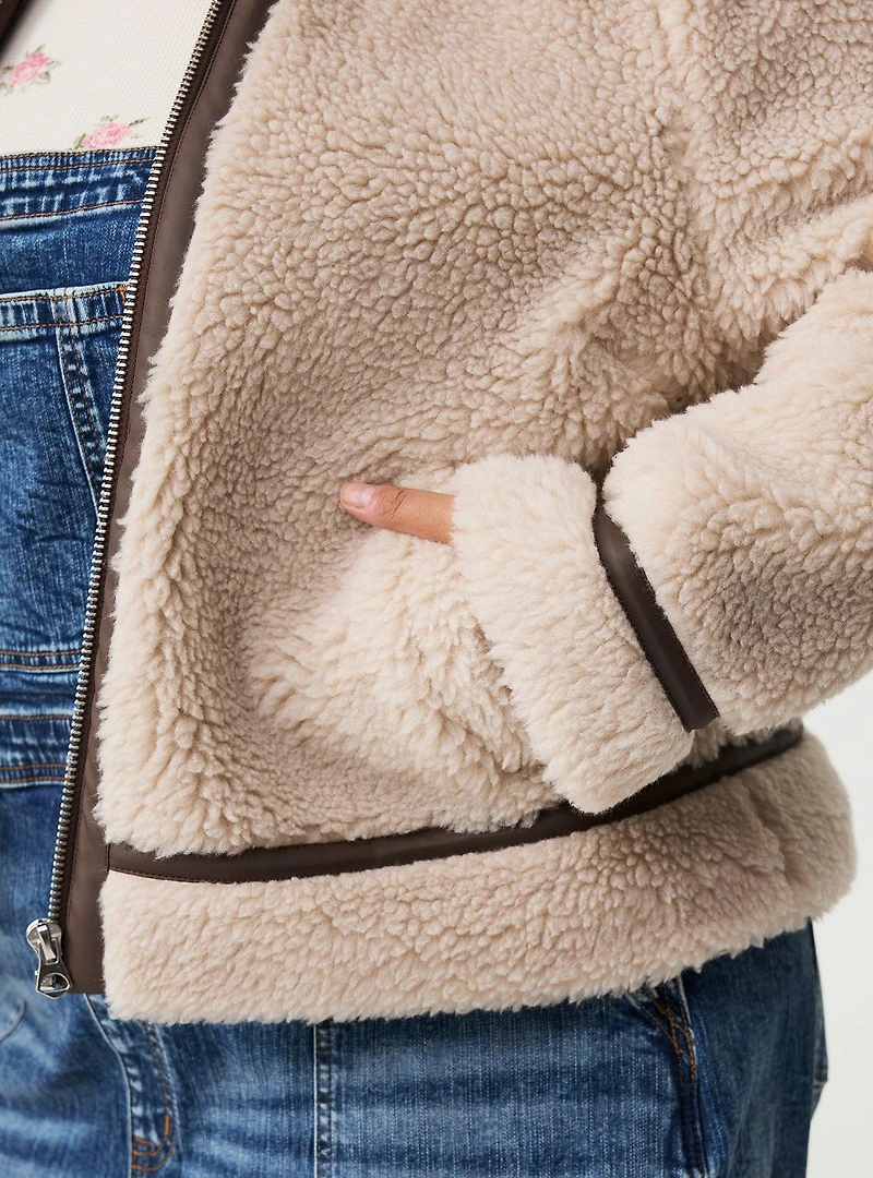 Sherpa Aviator Jacket