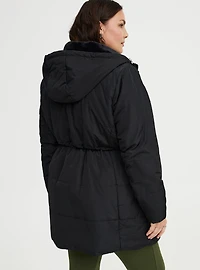 Fur-Lined Puffer Jacket