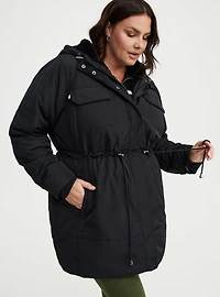 Fur-Lined Puffer Jacket