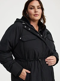Fur-Lined Puffer Jacket