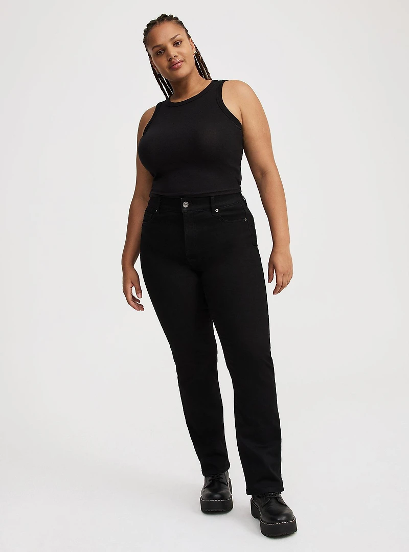 Bombshell High-Rise Straight Jean