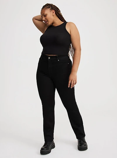 Bombshell High-Rise Straight Jean