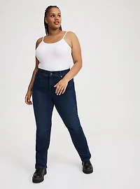 Bombshell High-Rise Straight Jean