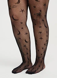Nightfall Celestial Fishnet Tights