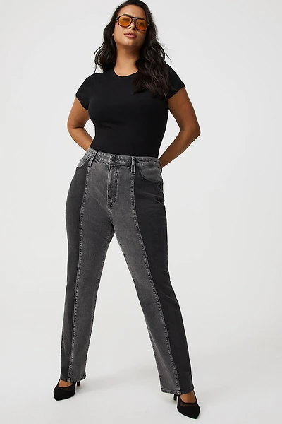 High-Rise Straight Jean