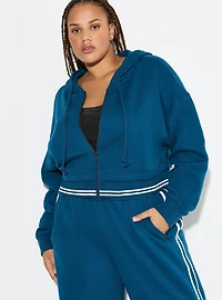 LoveSick Bow-Trim Track Pants
