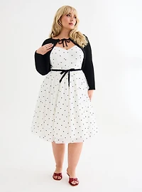 Retro Chic Tie-Front Shrug