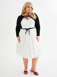 Retro Chic Tie-Front Shrug