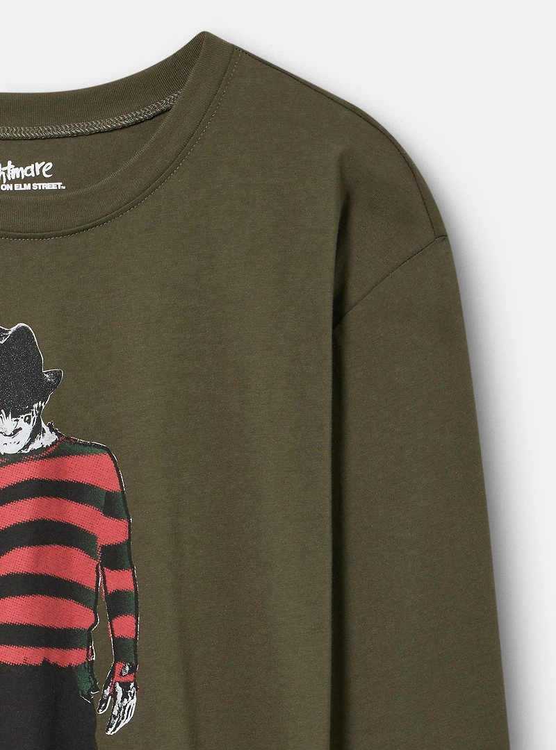 Nightmare on Elm Street Drop Shoulder Tee