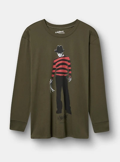 Nightmare on Elm Street Drop Shoulder Tee