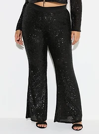 LoveSick Sequin Flare Pant