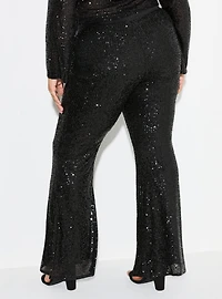LoveSick Sequin Flare Pant