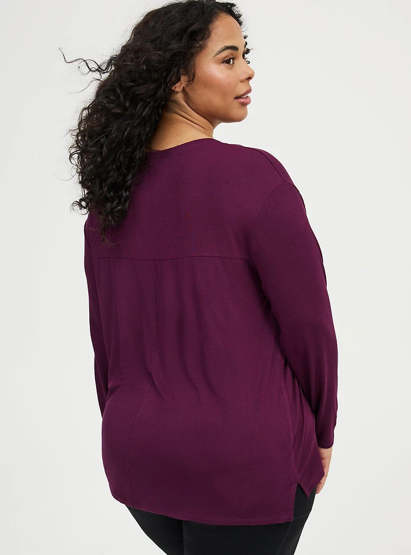 Tencel Jersey Long Sleeve Active Tunic