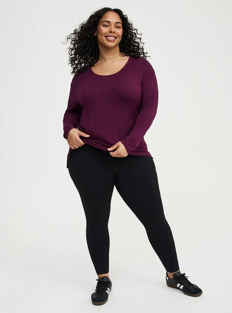 Tencel Jersey Long Sleeve Active Tunic