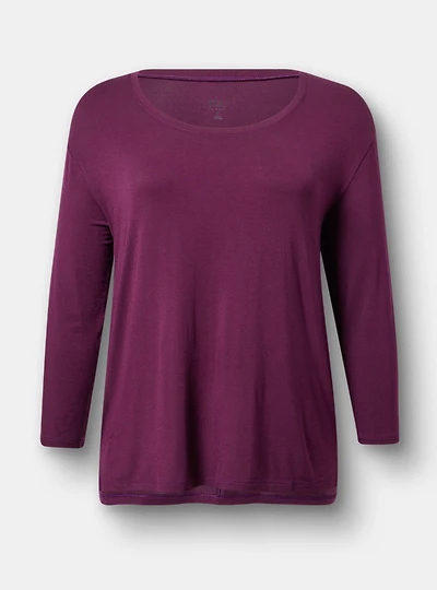 Tencel Jersey Long Sleeve Active Tunic