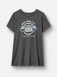 Friends Cotton Jersey Crew Tee