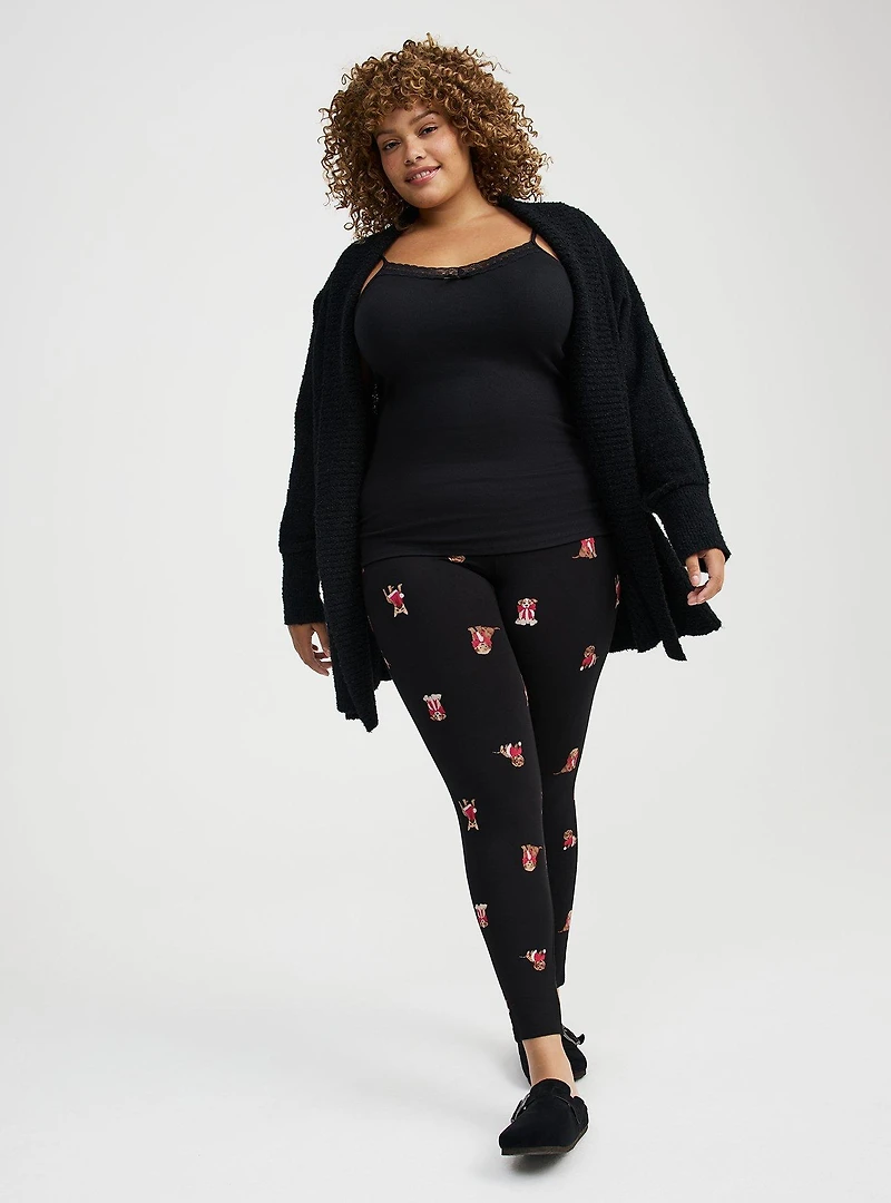 Boucle Open Front Cardigan