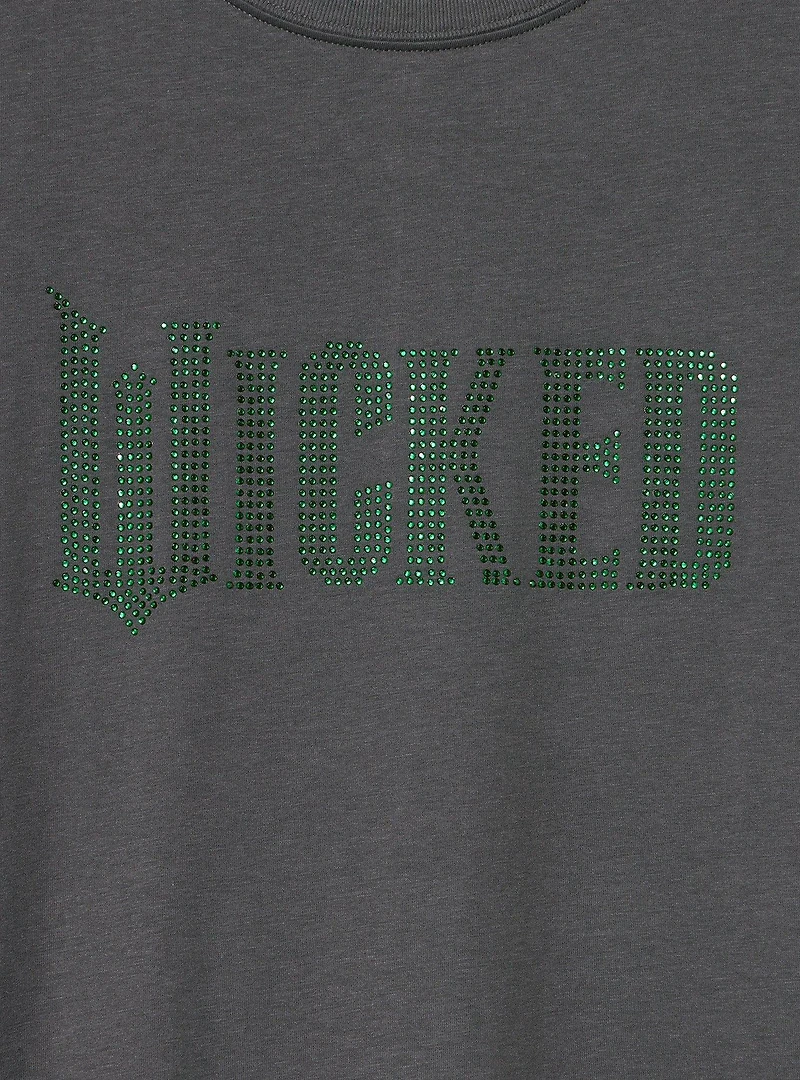 Wicked Rhinestone Crew Tee