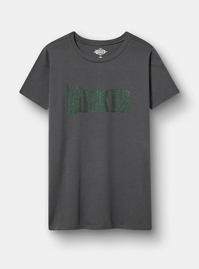 Wicked Rhinestone Crew Tee
