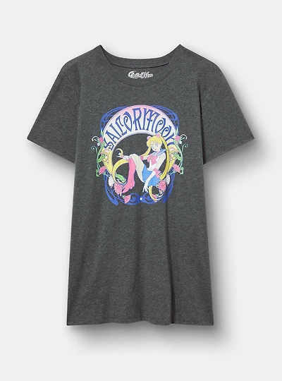 Sailor Moon Classic Cotton Jersey Crew Tee