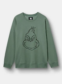 The Grinch Oversized Fleece Sweatshirt