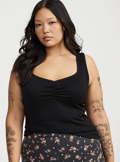 Jacquard Sweetheart Tank
