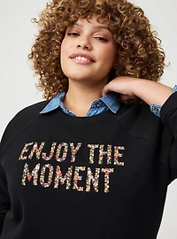 Classic Cozy Fleece Tunic Sweatshirt