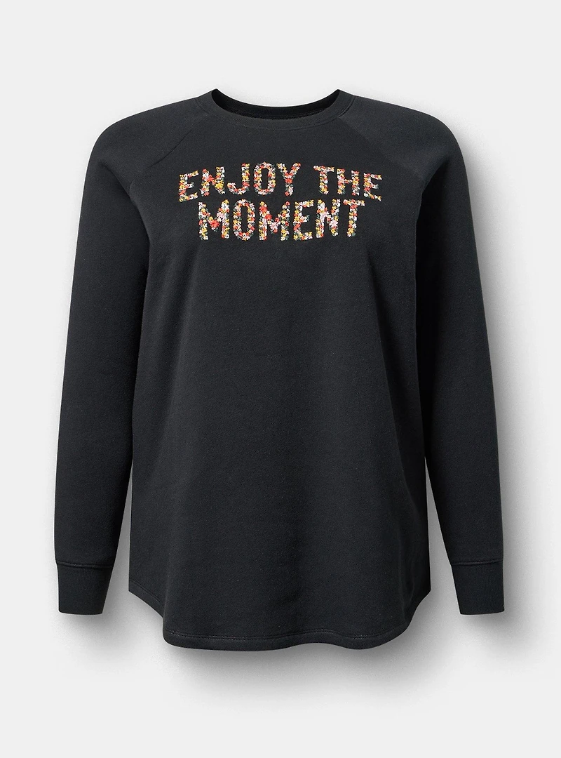 Classic Cozy Fleece Tunic Sweatshirt