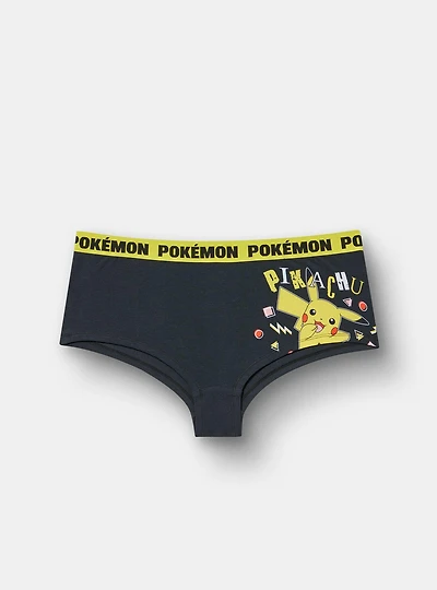 Pokemon Mid-Rise Cotton Boyshort Panty