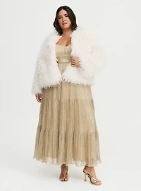 Shaggy Faux Fur Jacket