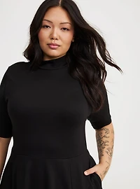 Ponte Mini Dress