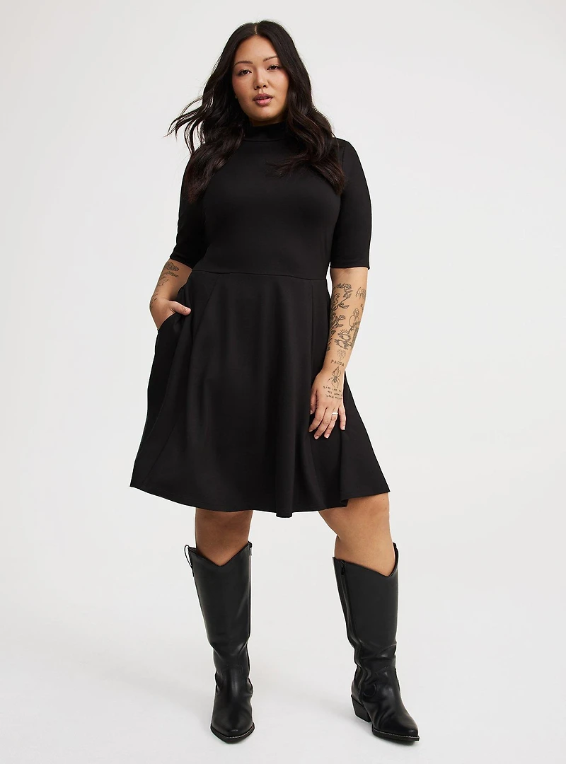 Ponte Mini Dress