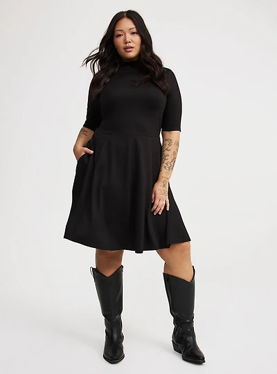Ponte Mini Dress