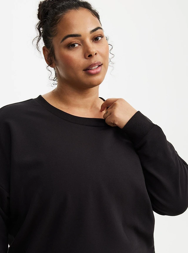 TRU Everyday Fleece Relaxed Active Tunic