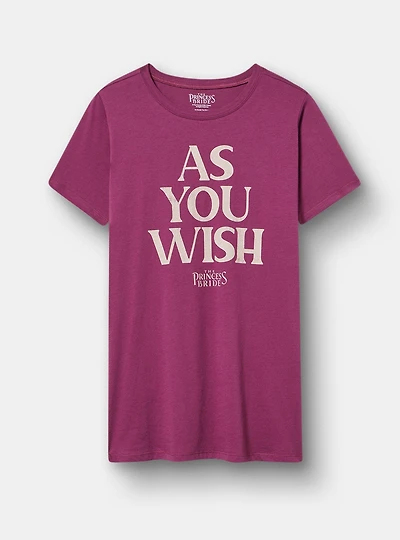 The Princess Bride Classic Cotton Jersey Tee